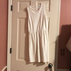 off white medium madewell dress with pockets!